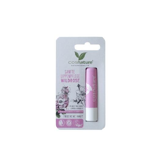 Miniaturka artykułu - COSNATURE Ochronny balsam do ust z olejkiem z dzikiej r&oacute;ży - 4,8 g