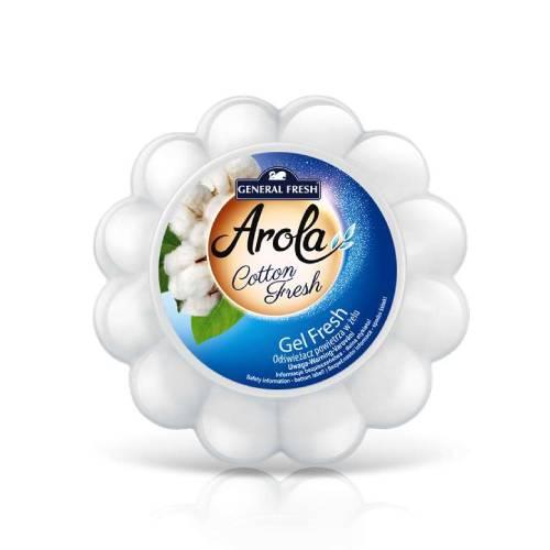 Miniaturka artykułu - General Fresh Arola Gel Fresh Odświeżacz w żelu Świeża bawełna, 150 g