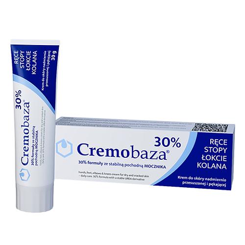 Miniaturka artykułu - Cremobaza 30%  Krem p&oacute;łtłusty z mocznikiem- 30g
