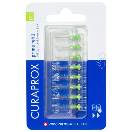 CURAPROX CPS 011 Prime Refill Szczoteczki do czyszczenia przestrzeni międzyzębowych, 8 sztuk