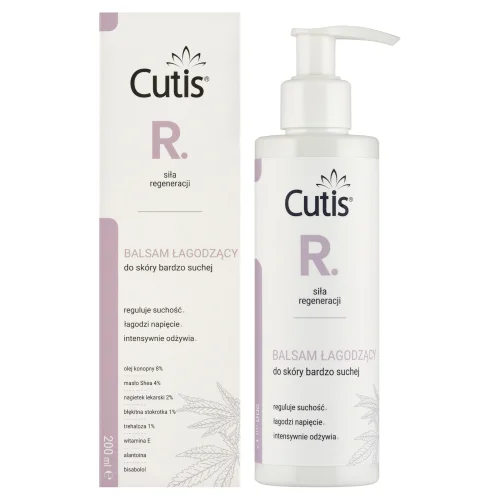 Miniaturka artykułu - CUTIS R Siła Regeneracji Balsam łagodzący do sk&oacute;ry bardzo suchej, 200 ml