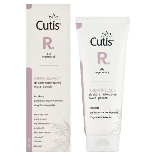 Miniaturka artykułu - CUTIS R Siła Regeneracji Krem kojący do sk&oacute;ry nadwrażliwej, 75 ml