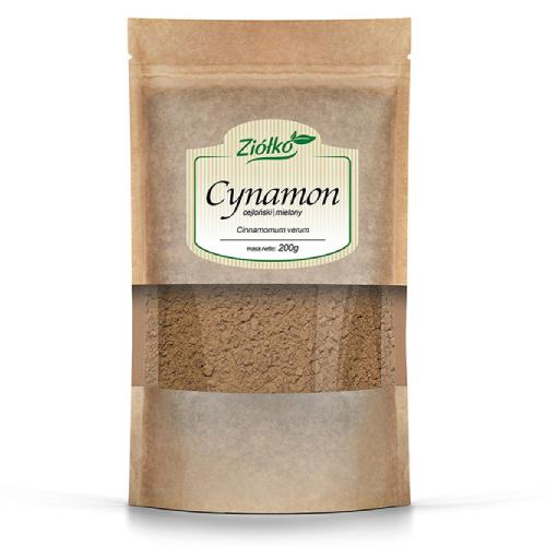 Zdjęcie produktu - Zi&oacute;łko Cynamon Cejloński mielony, 200 g