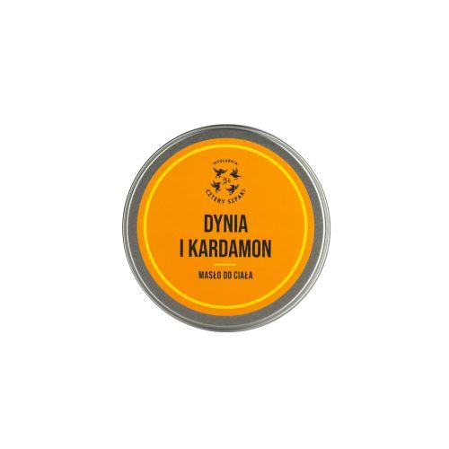 Miniaturka artykułu - CZTERY SZPAKI (4szpaki) Masło do ciała Dynia i Kardamon, 150ml