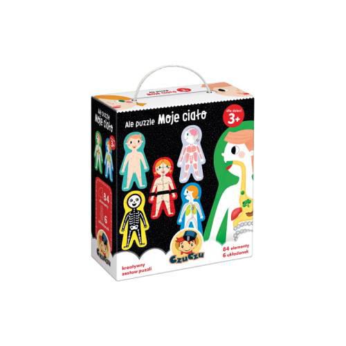 Miniaturka artykułu - CzuCzu Ale puzzle Moje ciało dla dzieci 3+