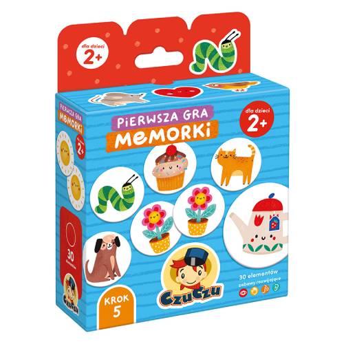 Miniaturka artykułu - CzuCzu Pierwsza gra Memorki dla dzieci 2+, 15 par