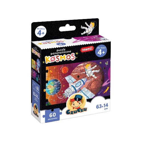 Miniaturka artykułu - CzuCzu Puzzle panoramiczne Kosmos dla dzieci 4+