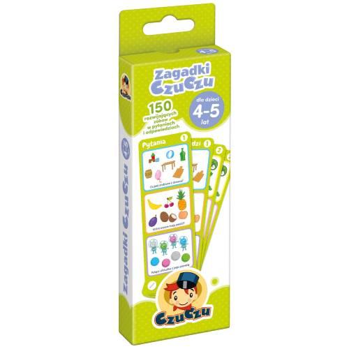 Miniaturka artykułu - CzuCzu Zagadki dla dzieci w wieku 4-5 lat - 1 zestaw
