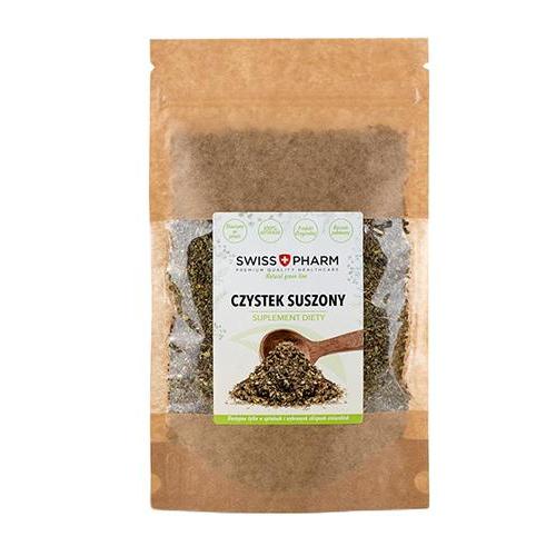 Miniaturka artykułu - Czystek Suszony Swiss+Pharm, 100g