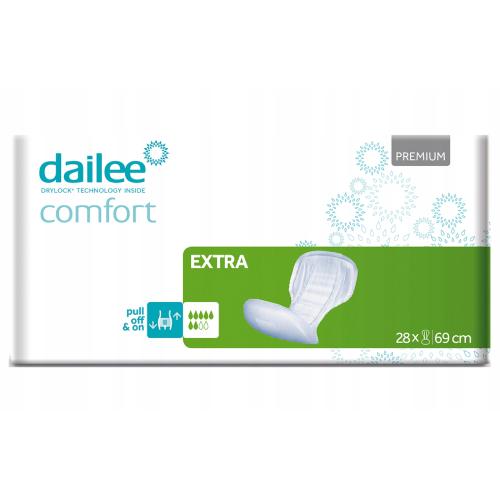 Miniaturka artykułu - DAILEE Comfort Premium Extra Wkłady anatomiczne, 28 sztuk