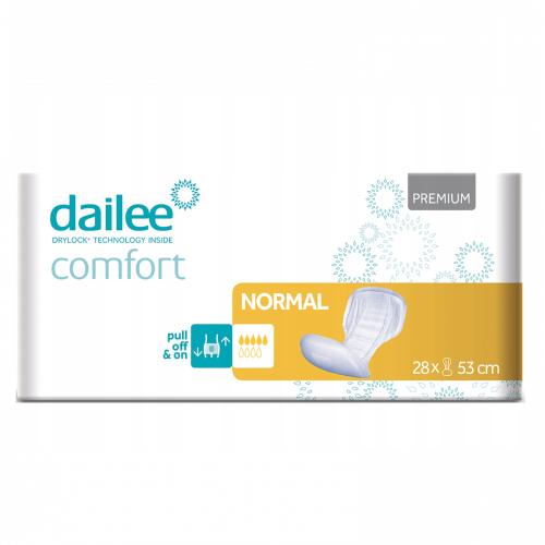 Miniaturka artykułu - DAILEE Comfort Premium Normal Wkłady anatomiczne, 28 sztuk