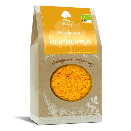 Miniaturka artykułu - DARY NATURY Kurkuma EKO, 200g