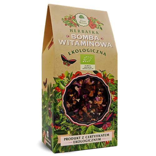 Miniaturka artykułu - DARY NATURY Herbata Bomba witaminowa EKO, 200g