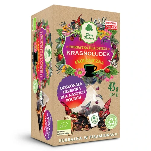 Miniaturka artykułu - DARY NATURY Herbata Krasnoludek 15x3g