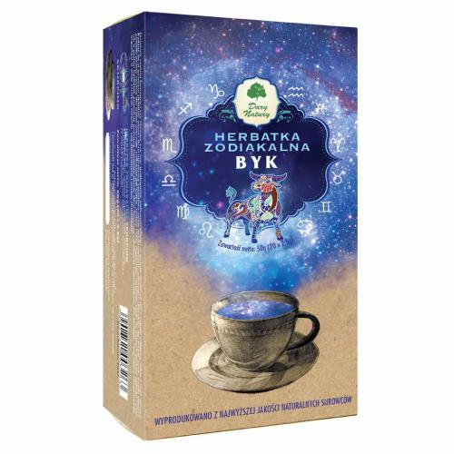 Miniaturka artykułu - DARY NATURY Herbata Zodiakalna Byk, 20 saszetek
