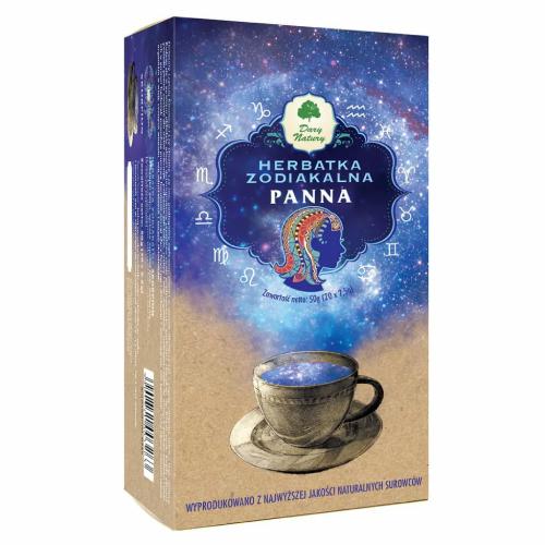 Miniaturka artykułu - DARY NATURY Herbata Zodiakalna Panna, 20 saszetek