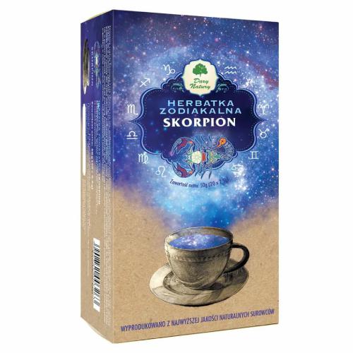 Zdjęcie produktu - DARY NATURY Herbata Zodiakalna Skorpion, 20 saszetek