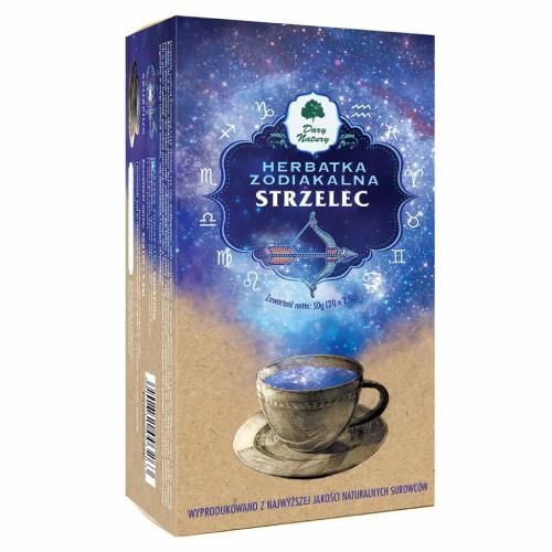Miniaturka artykułu - DARY NATURY Herbata Zodiakalna Strzelec, 20 saszetek