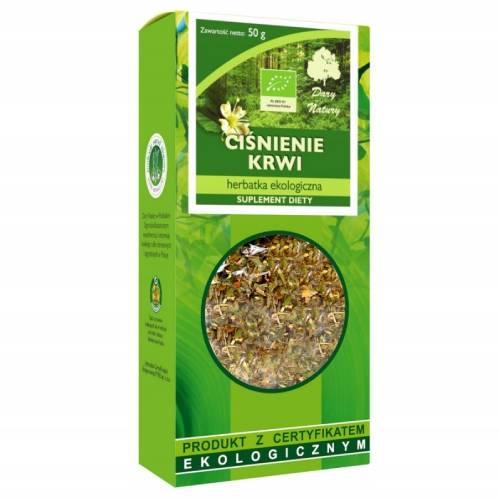 Miniaturka artykułu - DARY NATURY Herbatka Ekologiczna Ciśnienie Krwi, 50g