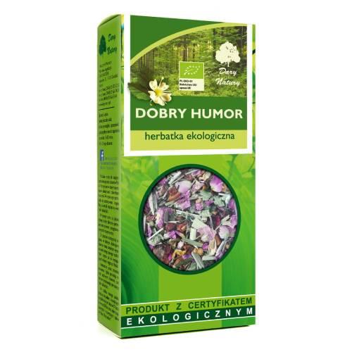 Miniaturka artykułu - Dary Natury Herbatka ekologiczna Dobry humor, 100 g