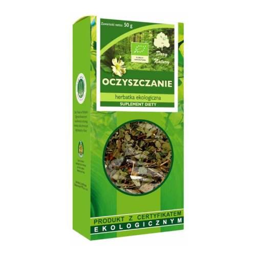 Miniaturka artykułu - DARY NATURY Herbatka Ekologiczna Oczyszczanie, 50g