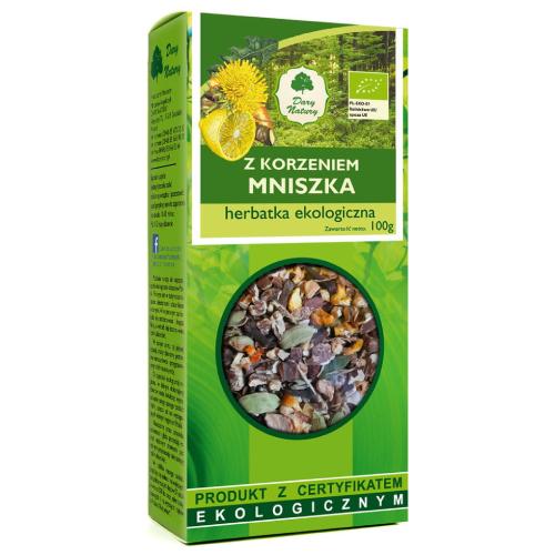 Miniaturka artykułu - DARY NATURY Herbatka Ekologiczna z Korzeniem Mniszka, 100g