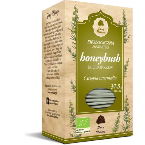 Miniaturka artykułu - DARY NATURY Ekologiczna herbatka Honeybush Miodokrzew, 25x1,5g