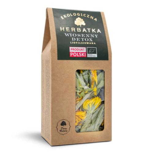 Miniaturka artykułu - DARY NATURY Herbatka liofilizowana Wiosenny Detox, 25g