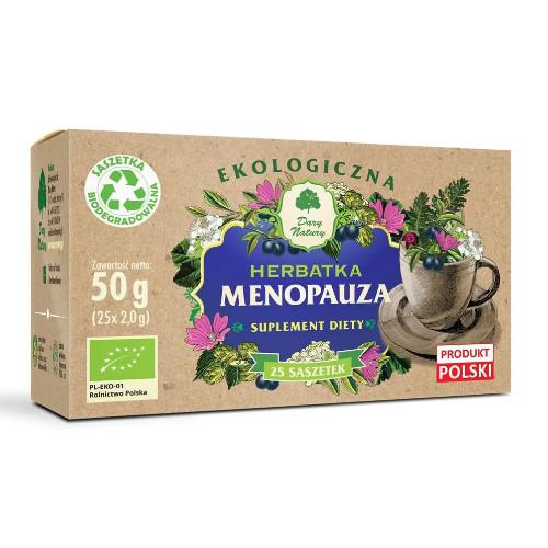 Miniaturka artykułu - Dary Natury Herbatka Menopauza, 50 g (25 x 2 g)