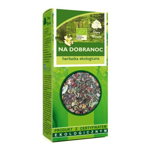Miniaturka artykułu - DARY NATURY HERBATKA NA DOBRANOC BIO, 50 g