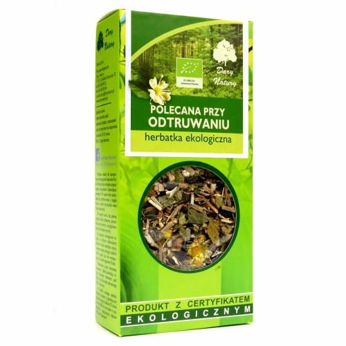 Miniaturka artykułu - DARY NATURY HERBATKA PRZY ODTRUWANIU EKO, 50 g
