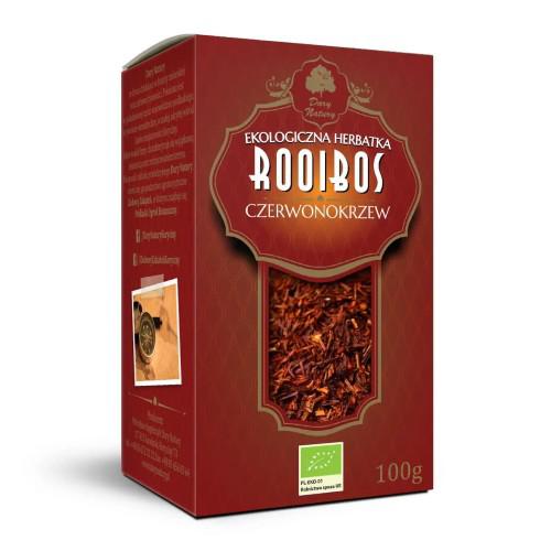 Miniaturka artykułu - DARY NATURY HERBATKA ROOIBOS BIO, 100 g