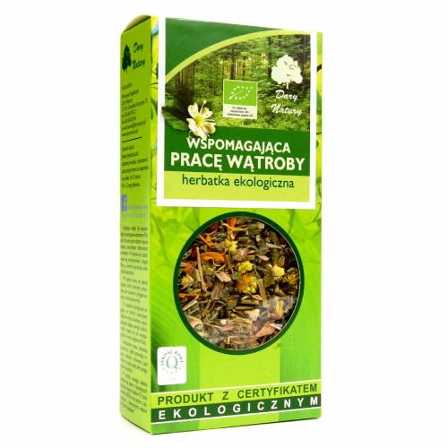 Miniaturka artykułu - DARY NATURY Herbatka wspomagająca pracę wątroby EKO, 50g
