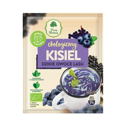 Miniaturka artykułu - DARY NATURY Kisiel Dzikie Owoce lasu EKO, 30g