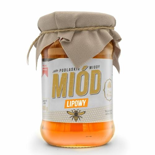 Miniaturka artykułu - DARY NATURY Mi&oacute;d lipowy, 400g