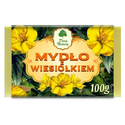 Miniaturka artykułu - DARY NATURY Mydło z wiesiołkiem, 100g 