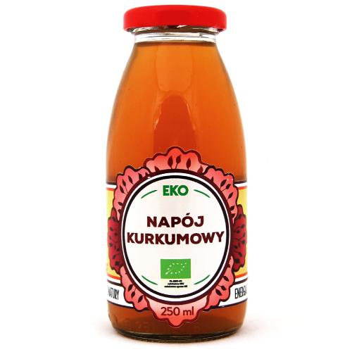 Miniaturka artykułu - DARY NATURY Nap&oacute;j kurkumowy EKO, 250ml