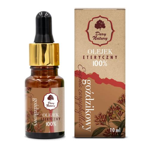 Miniaturka artykułu - Dary Natury Olejek eteryczny Goździkowy 100%, 10ml