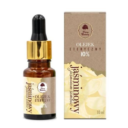 Miniaturka artykułu - DARY NATURY Olejek eteryczny jaśminowy 10%, 10ml