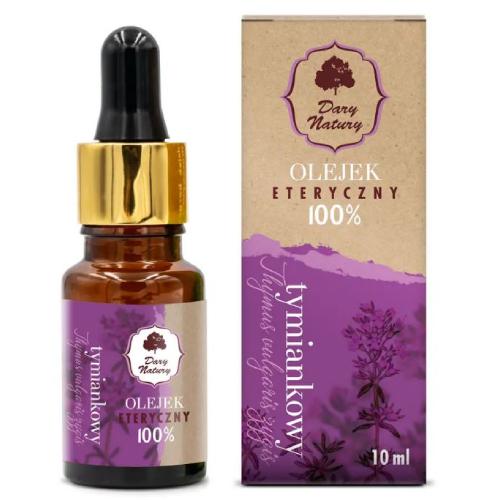 Zdjęcie produktu - DARY NATURY Olejek eteryczny Tymiankowy 100% 10ml