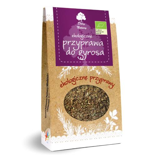 Miniaturka artykułu - DARY NATURY Przyprawa do gyrosa EKO, 50 g 