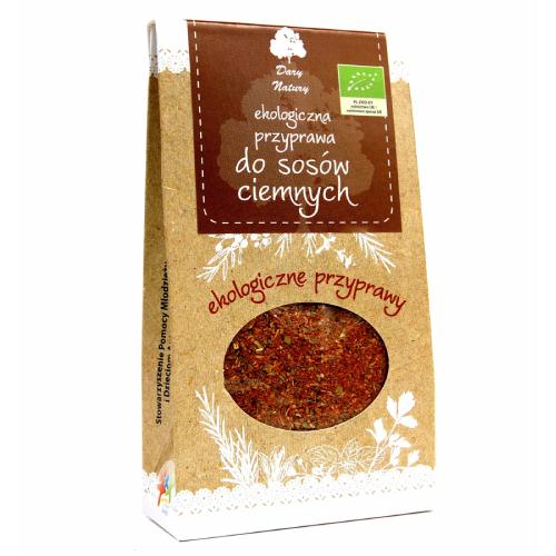 Miniaturka artykułu - DARY NATURY Przyprawa do sos&oacute;w ciemnych EKO, 60g