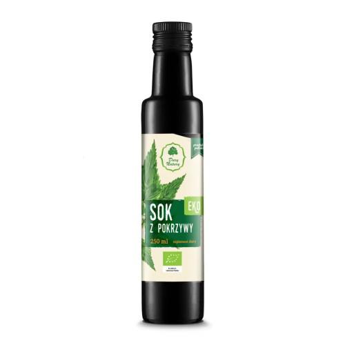 Miniaturka artykułu - Dary Natury Sok z pokrzywy EKO, 250 ml