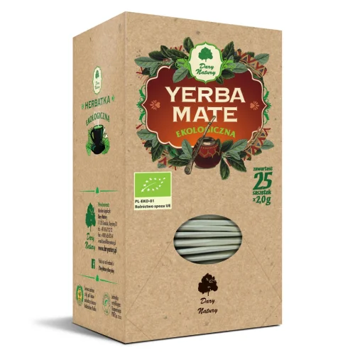 Miniaturka artykułu - DARY NATURY Yerba Mate 25x2g