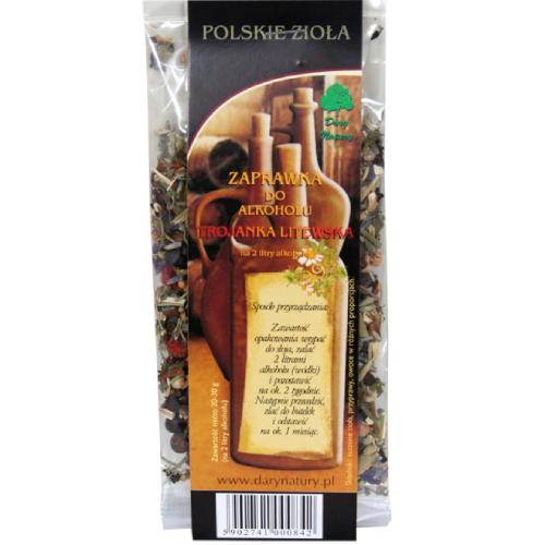 Miniaturka artykułu - DARY NATURY Zaprawka do alkoholu Trojanka Litewska, 20g