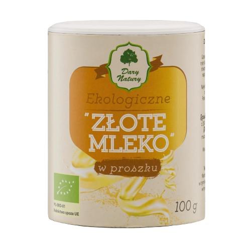 Miniaturka artykułu - DARY NATURY "Złote Mleko" w proszku BIO, 100g