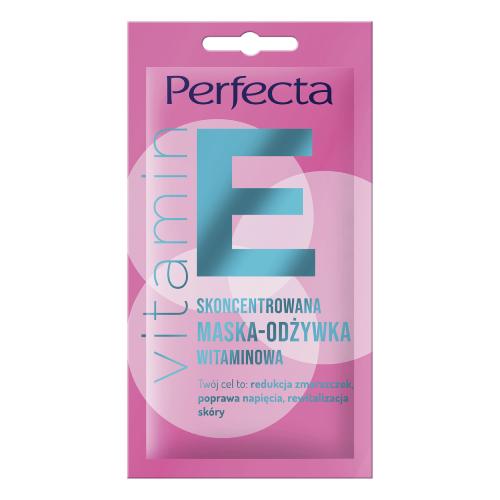 Miniaturka artykułu - Perfecta Beauty Vitamin E Skoncentrowana maska-odżywka witaminowa, 8 ml