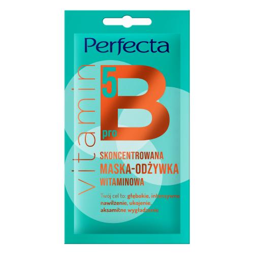 Miniaturka artykułu - Perfecta Beauty Vitamin pro B5 Skoncentrowana maska-odżywka witaminowa, 8 ml