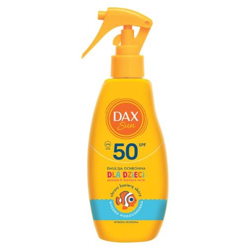 Miniaturka artykułu - DAX Sun Emulsja ochronna dla dzieci SPF50, 200 ml