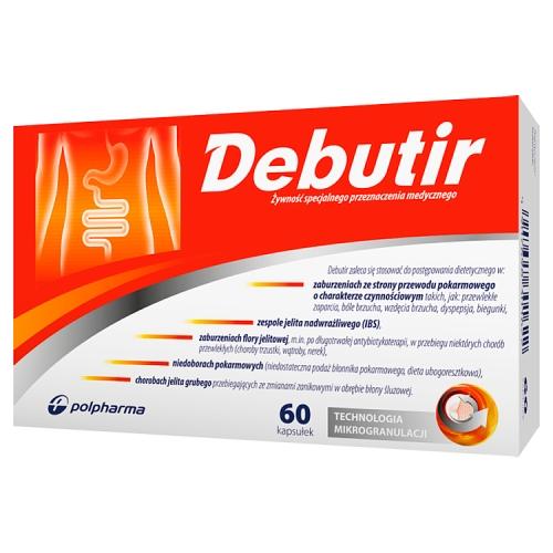 Miniaturka artykułu - DEBUTIR - 60 kapsułek